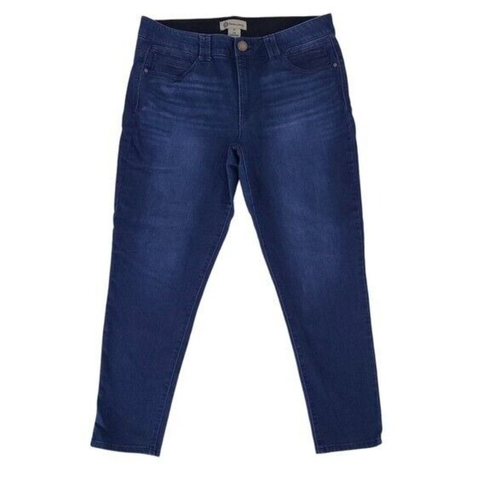 Democracy Womens Ab Solution Slimming Skinny Jeans Size 16